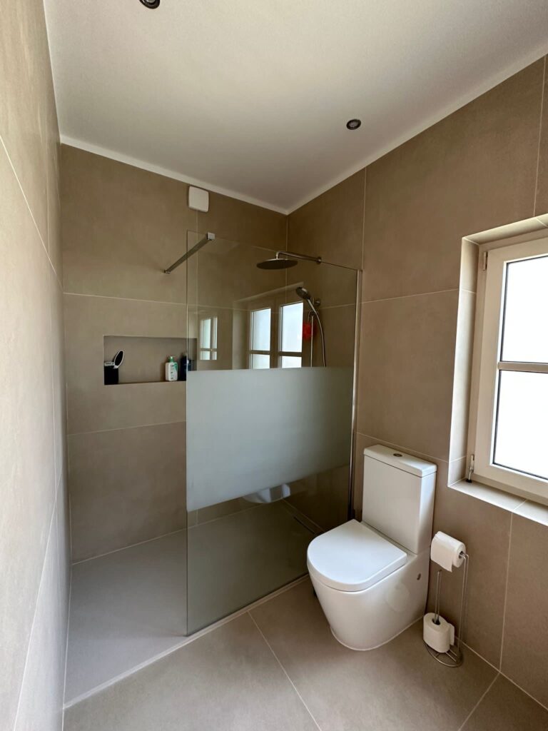 Salle de bain rénovée, projet Brusselsbaan